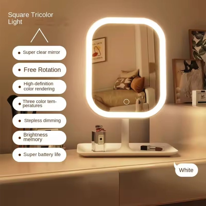 Miroir lumineux sans fil - EasyBeauty